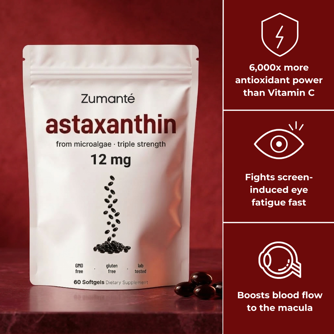 Astaxanthin Softgels 12mg