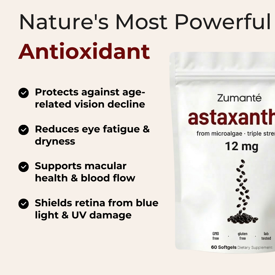 Astaxanthin Softgels 12mg