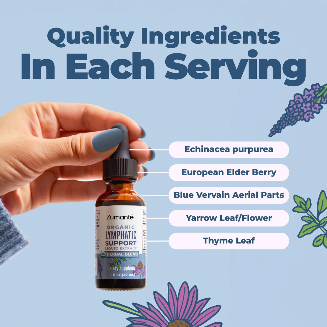 Organic Lymphatic Support Herbal Blend